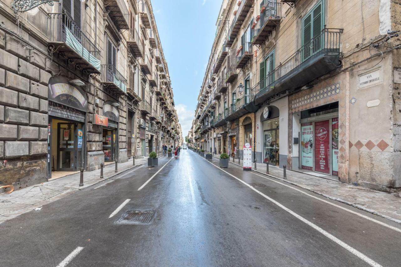 Qasr Home Beautiful Apartment In Palermo Bagian luar foto