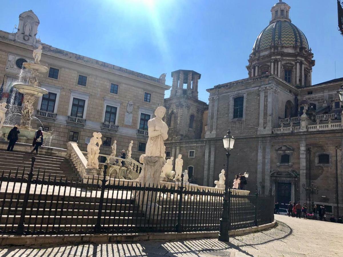 Qasr Home Beautiful Apartment In Palermo Bagian luar foto